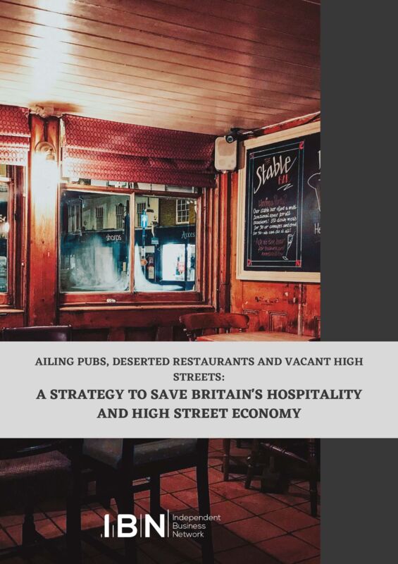 Saving British Hospitality and High Streets